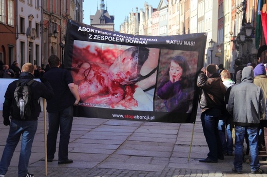 Dwie manifestacje w Gdańsku